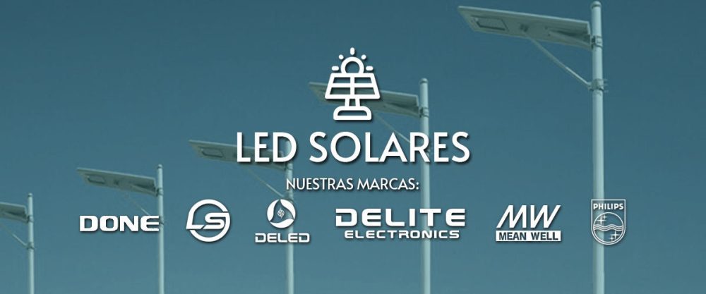 Luminarias Solares LED